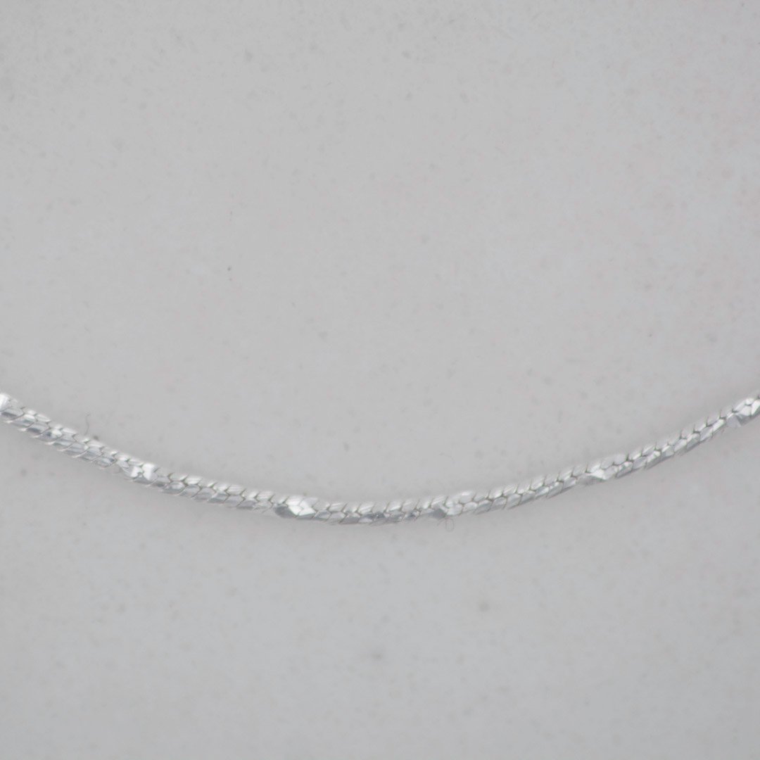 CADENA COLA DE RATON DIAMANTADA 1MM-40CM - Imagen 2