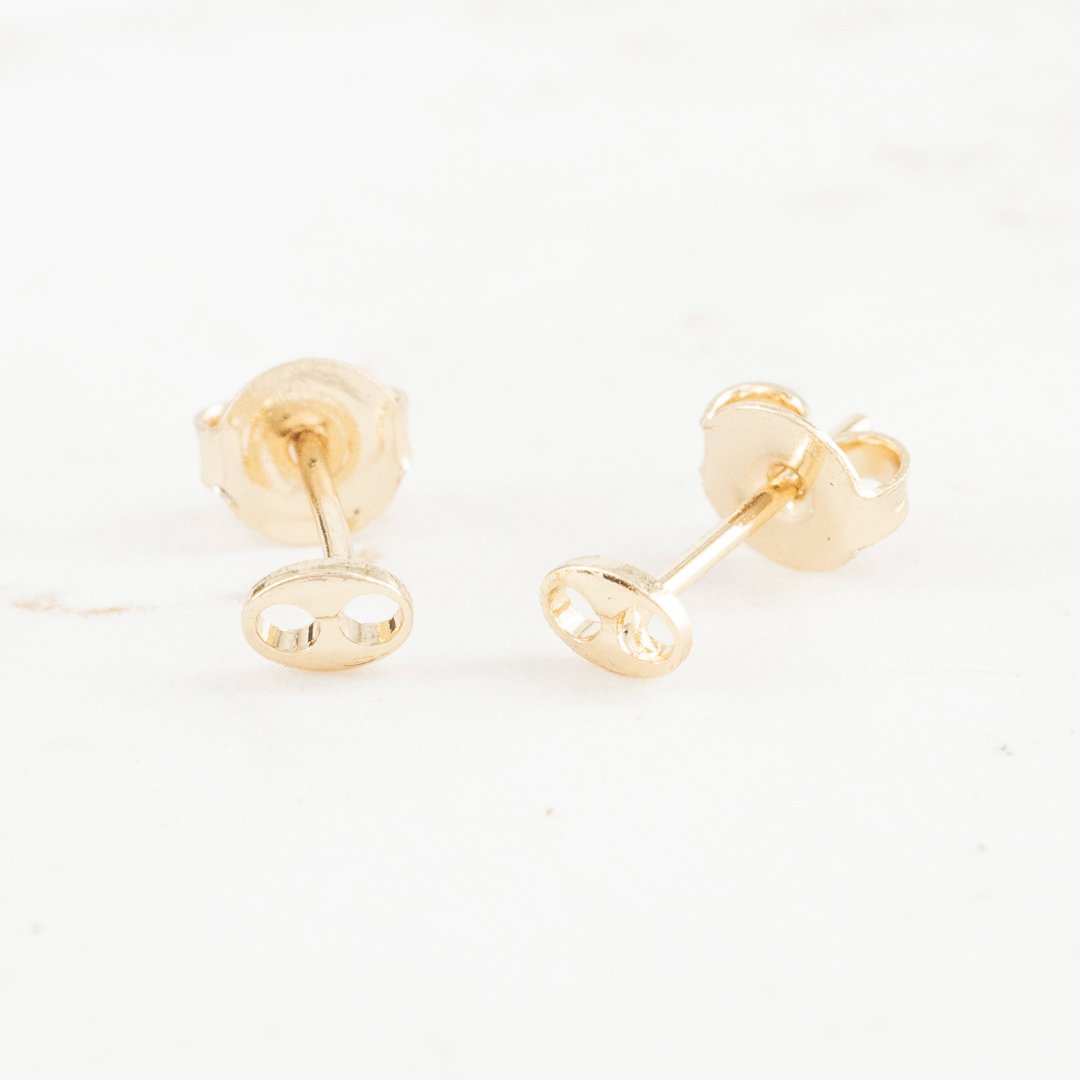 TOPO GUCCI PEQUEÑO 4.5mm X 3mm